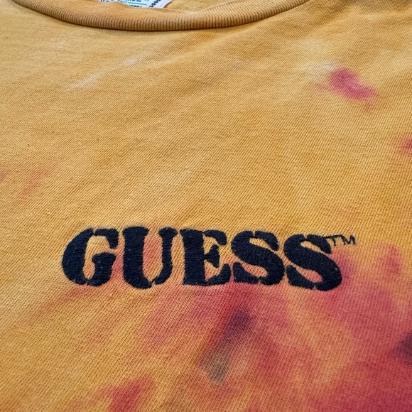 RETRO TIEDYE GUESS TSHIRT - Picture 2 of 6